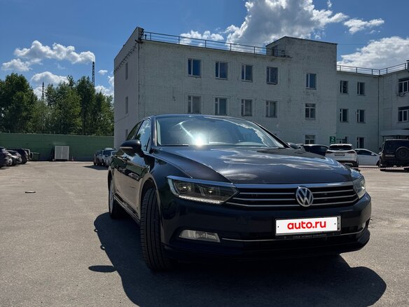 2017 Volkswagen Passat B8, чёрный, 2520000 рублей - вид 3