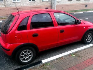 2004 Opel Corsa C Рестайлинг, красный, 210000 рублей, вид 5