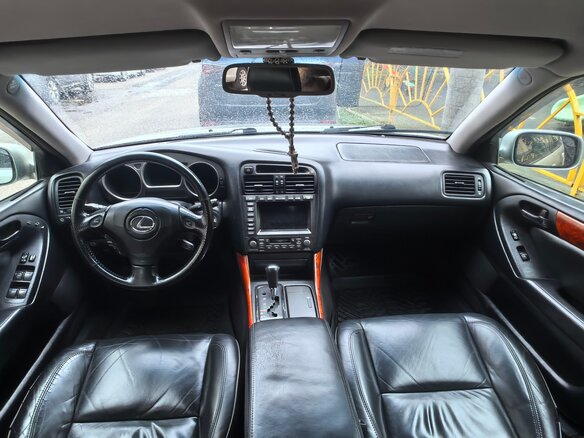 2004 Lexus GS 300 II Рестайлинг, серебристый, 800000 рублей - вид 9
