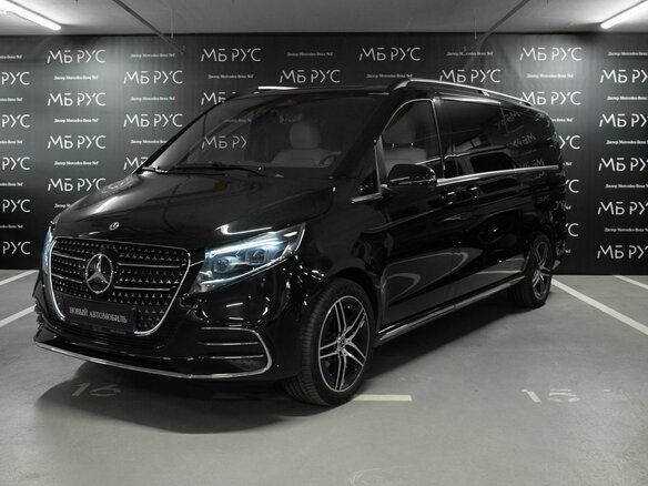 2026 Mercedes-Benz V-Класс 300 d экстра длинный III (W447) Рестайлинг 2, чёрный