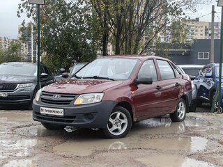 2013 Lada (ВАЗ) Granta I, красный, 189000 рублей, вид 1