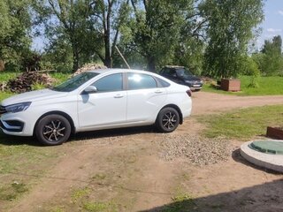 2024 Lada (ВАЗ) Vesta I Рестайлинг (NG), белый, 1400000 рублей, вид 4