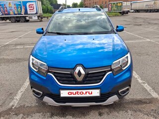 2019 Renault Sandero Stepway II Рестайлинг, синий, 1350000 рублей, вид 2