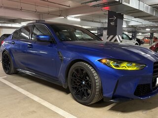 2022 BMW M3 Competition Package VI (G80), синий, 8500000 рублей, вид 2