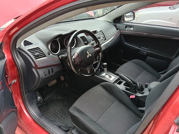 2008 Mitsubishi Lancer X, красный, 649000 рублей - вид 13