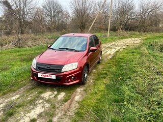2016 Lada (ВАЗ) Granta Sport I, красный, 650000 рублей, вид 4