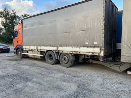 2005 Scania R-Series, оранжевый, 2600000 рублей, вид 4