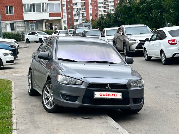 2010 Mitsubishi Lancer X, серый, 833333 рублей