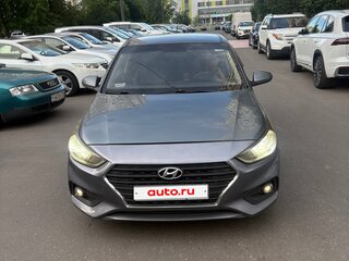 2019 Hyundai Solaris II, серый, 850000 рублей, вид 2