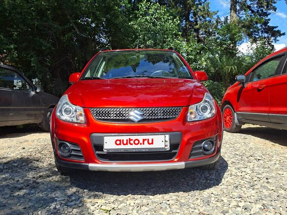 2013 Suzuki SX4 I (Classic) Рестайлинг, оранжевый, 1300000 рублей - вид 1