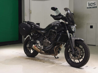 2016 Yamaha MT-07 (FZ-07), чёрный, 620000 рублей, вид 3