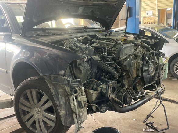 2004 Volkswagen Passat B5 Рестайлинг, серый, 498000 рублей - вид 13