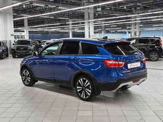 2021 Lada (ВАЗ) Vesta SW Cross I, синий, 1099000 рублей, вид 4