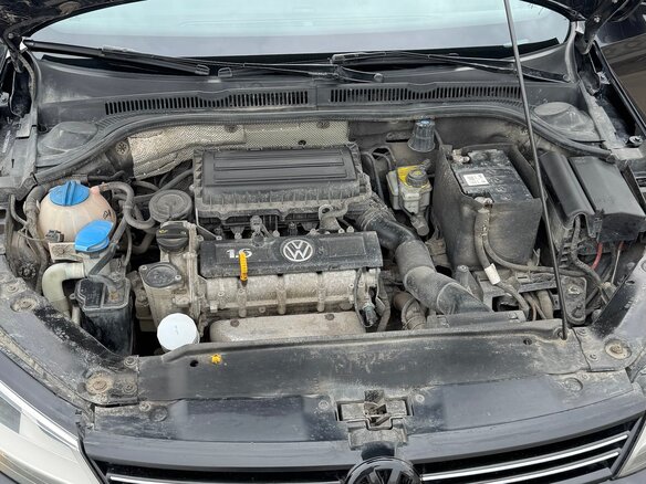 2014 Volkswagen Jetta VI, чёрный, 950000 рублей - вид 15