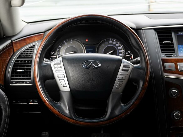 2017 Infiniti QX80 I Рестайлинг, чёрный, 3585000 рублей - вид 31