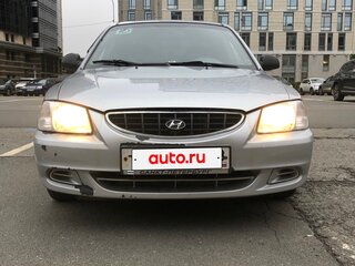 2007 Hyundai Accent ТагАЗ II, серебристый, 290000 рублей, вид 2