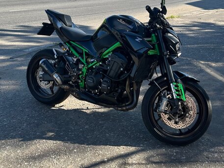 2022 Kawasaki Z 900, чёрный, 1200000 рублей, вид 5