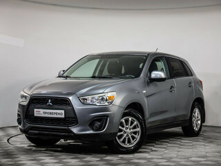 2013 Mitsubishi ASX I Рестайлинг, серый, 1024000 рублей, вид 1