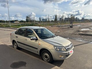 2013 Lada (ВАЗ) Granta I, серебристый, 265000 рублей, вид 3