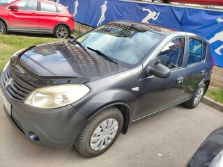2010 Renault Sandero I, серый, 290000 рублей, вид 3