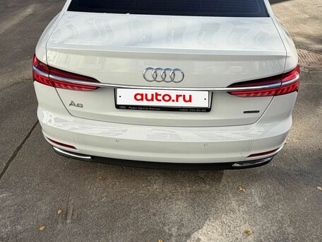 2020 Audi A6 45 TFSI V (C8), белый, 3400000 рублей, вид 3