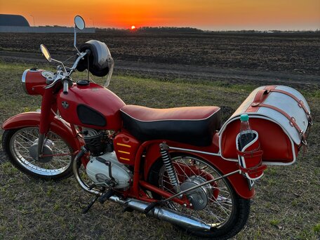 1974 Pannonia T5, красный, 250000 рублей, вид 1