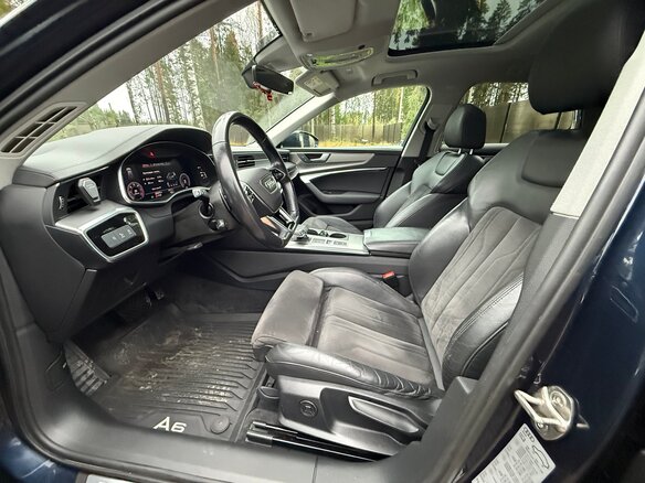 2020 Audi A6 40 TDI V (C8), синий, 2690000 рублей - вид 7