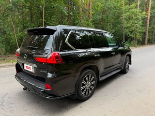 2020 Lexus LX 570 III Рестайлинг 2, чёрный, 10120000 рублей, вид 4