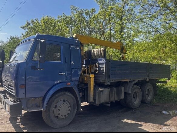 2002 КамАЗ 53215, синий, 2100000 рублей - вид 4