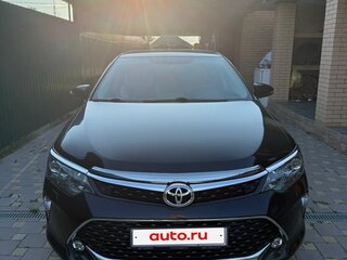2017 Toyota Camry US Market VII (XV50) Рестайлинг, чёрный, 2750000 рублей, вид 2