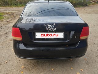 2011 Volkswagen Polo V, чёрный, 545000 рублей, вид 3