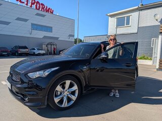 2014 Infiniti QX70, чёрный, 2500000 рублей, вид 1