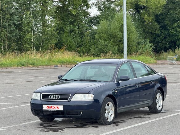 1998 Audi A6 II (C5), синий, 380000 рублей - вид 11