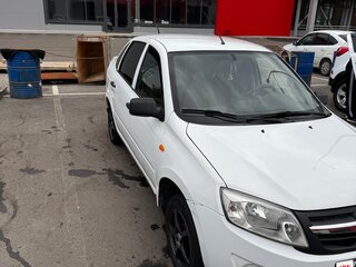 2013 Lada (ВАЗ) Granta I, белый, 370000 рублей, вид 3