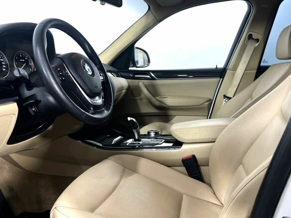 2015 BMW X3 20d xDrive II (F25) Рестайлинг, белый - вид 9