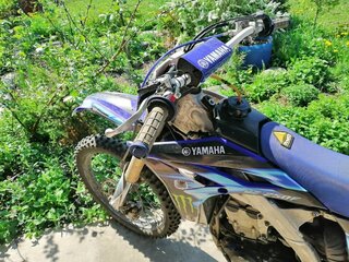 2012 Yamaha YZ250F, синий, 270000 рублей, вид 3