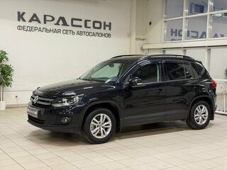 2011 Volkswagen Tiguan I Рестайлинг, чёрный, 975000 рублей, вид 1