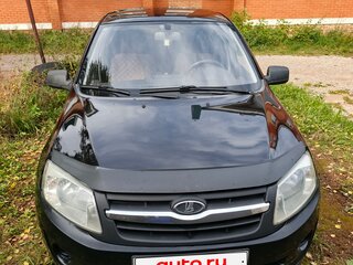 2012 Lada (ВАЗ) Granta I, чёрный, 285000 рублей, вид 1