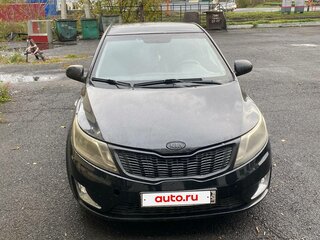 2012 Kia Rio 4-speed III, чёрный, 650000 рублей, вид 2