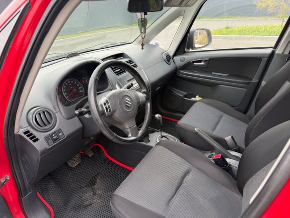 2008 Suzuki SX4 I (Classic), красный, 529000 рублей - вид 8