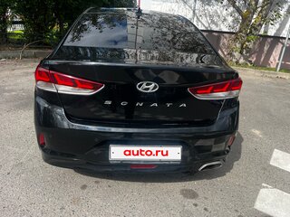 2017 Hyundai Sonata VII (LF) Рестайлинг, чёрный, 1549000 рублей, вид 2