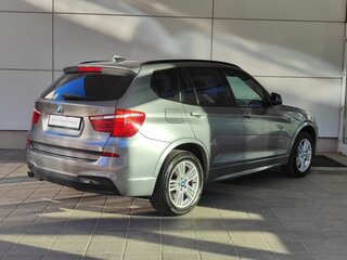 2017 BMW X3 20i xDrive II (F25) Рестайлинг, серый, 2950000 рублей, вид 2