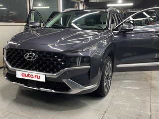 2021 Hyundai Santa Fe IV Рестайлинг, синий, 3599999 рублей, вид 1
