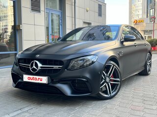 2019 Mercedes-Benz E-Класс AMG 63 AMG S V (W213), чёрный, 7989000 рублей, вид 1
