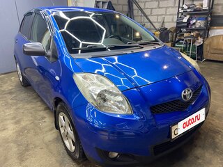 2009 Toyota Yaris II Рестайлинг, синий, 530000 рублей, вид 1