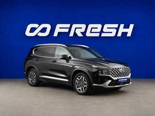 2021 Hyundai Santa Fe IV Рестайлинг, чёрный, 3813444 рублей, вид 1