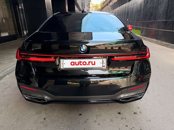 2021 BMW 7 серии Long 730Ld xDrive VI (G11/G12) Рестайлинг, чёрный, 7100000 рублей - вид 8