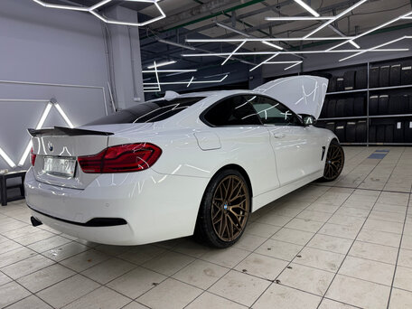 2019 BMW 4 серии 420d xDrive F32/F33/F36 Рестайлинг, белый, 3500000 рублей, вид 5