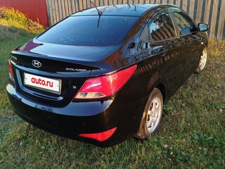 2014 Hyundai Solaris I Рестайлинг, чёрный, 600000 рублей, вид 5