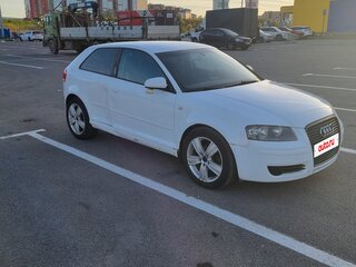 2008 Audi A3 II (8P) Рестайлинг 1, белый, 440000 рублей, вид 3